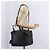 LOEWE Origami Kubo Hand Bag Leather 2way Black Gold - vista 30