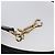 Hermès HERMES Trim Shoulder Bag Leather Black Gold Tone - vista 21