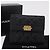 CHANEL Boy Chanel Matelasse Billetera Compacta Caviar Skin Black CC - vista 12