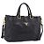 PRADA Handtasche Vittero Dino Leather 2way Black Gold