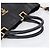 PRADA Handtasche Vittero Dino Leather 2way Black Gold - Ansicht 7