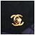 CHANEL Matelasse Chain Shoulder Bag Lamb Skin Navy Gold Tone CC - vista 15