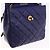 CHANEL Matelasse Chain Shoulder Bag Lamb Skin Navy Gold Tone CC - vista 18