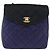 CHANEL Matelasse Chain Shoulder Bag Lamb Skin Navy Gold Tone CC - vista 2
