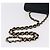 CHANEL Matelasse Chain Shoulder Bag Lamb Skin Navy Gold Tone CC - vista 7