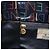 FENDI Hand Bag Patent leather Black Gold - vista 20