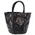 FENDI Hand Bag Patent leather Black Gold - vista 3