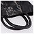 FENDI Hand Bag Patent leather Black Gold - vista 7