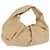 Bottega Veneta Sac à épaule en cuir Paper Beige