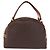 Céline CELINE Macadam Canvas Hand Bag PVC Leather Brown Gold - vista 2