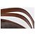 Céline CELINE Macadam Canvas Hand Bag PVC Leather Brown Gold - vista 9