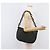 PRADA Schultertasche mit Kette aus Nylon Grün - Ansicht 24