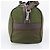 PRADA Bolso Boston Nylon Khaki Silver - vista 3