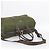 PRADA Bolso Boston Nylon Khaki Silver - vista 8