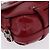 Céline CELINE Boogie Bag Handtasche Lackrot Silber - Ansicht 10
