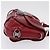 Céline CELINE Boogie Bag Handtasche Lackrot Silber - Ansicht 4