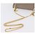 Chloé Chloe Chain Drew Shoulder Bag Leather Beige Gold Tone - vista 7