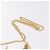 Chloé Chloe Chain Drew Shoulder Bag Leather Beige Gold Tone - vista 8