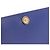 Salvatore Ferragamo Vala Chain Shoulder Bag Leather Blue Gold Tone - vista 16