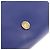 Salvatore Ferragamo Vala Chain Shoulder Bag Leather Blue Gold Tone - vista 17