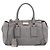 BURBERRY Hand Bag Leather 2way Gray Gold - vista 2