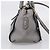 BURBERRY Hand Bag Leather 2way Gray Gold - vista 4