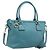 GUCCI Hand Bag Leather 2way Blue Gold 449659