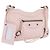 Balenciaga The Hip Shoulder Bag Leather Pink 242803