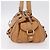 Céline CELINE Hand Bag Leather Beige Gold Tone - vista 4
