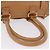 Céline CELINE Hand Bag Leather Beige Gold Tone - vista 7