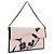 CHANEL Chain Shoulder Bag Canvas Pink Gold CC