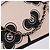 CHANEL Chain Shoulder Bag Canvas Pink Gold CC - vista 15