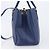 PRADA Galleria Hand Bag Saffiano 2way Blue Gold - vista 3