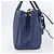 PRADA Galleria Hand Bag Saffiano 2way Blue Gold - vista 4