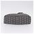 FENDI Zucchino Canvas Hand Bag Navy Silver - vista 5