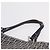 FENDI Zucchino Canvas Hand Bag Navy Silver - vista 8