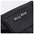Miu Miu Bolsa Vitellolux Black Silver - vista 17