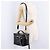 CHANEL Vanity Cosmetic Pouch Patent 2way Black Gold Tone CC - vista 25