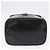 CHANEL Vanity Cosmetic Pouch Patent 2way Black Gold Tone CC - vista 5