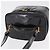 CHANEL Vanity Cosmetic Pouch Patent 2way Black Gold Tone CC - vista 6