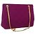 CHANEL Matelasse Chain Shoulder Bag Cotton Purple Gold CC