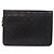 CHANEL Chain Shoulder Bag Lamb Skin Black Gold CC - vista 4