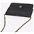 CHANEL Chain Shoulder Bag Lamb Skin Black Gold CC - vista 5