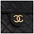 CHANEL Chain Shoulder Bag Lamb Skin Black Gold CC - vista 9