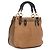 Miu Miu Hand Bag Leather Brown Gold