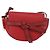 LOEWE Mini Gate Bag Sac à bandoulière en cuir rouge et or - vue 13