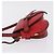 LOEWE Mini Gate Bag Sac à bandoulière en cuir rouge et or - vue 4