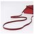 LOEWE Mini Gate Bag Sac à bandoulière en cuir rouge et or - vue 7