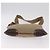 PRADA Bolsa de Ombro Canvas Beige Silver - vista 14