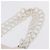 CHANEL Chain Tote Bag Canvas White Gold CC - vista 15